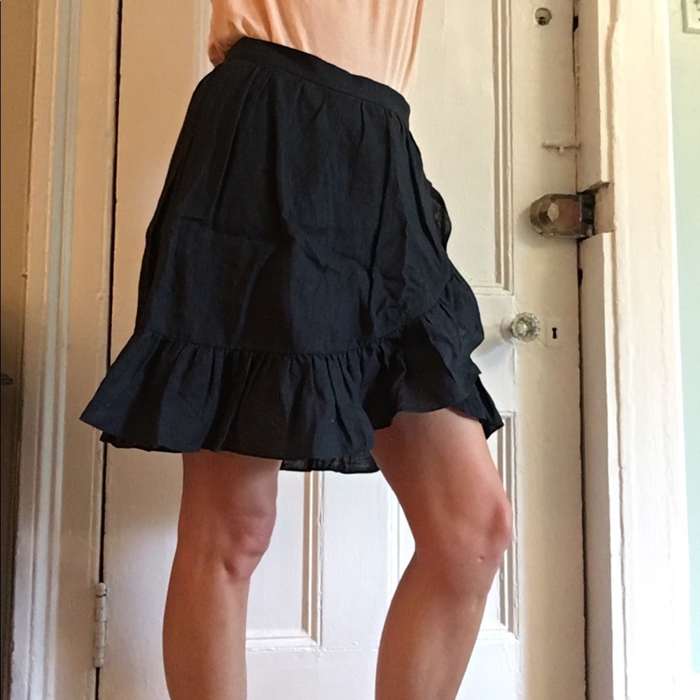 Jcrew linen skirt